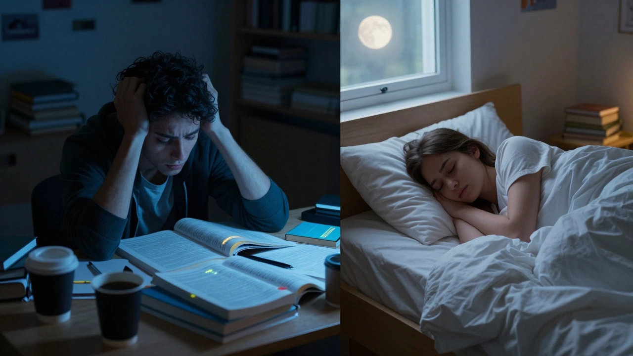 Cramming vs. Sleep: The Science of Exam Preparation and Memory Retention
