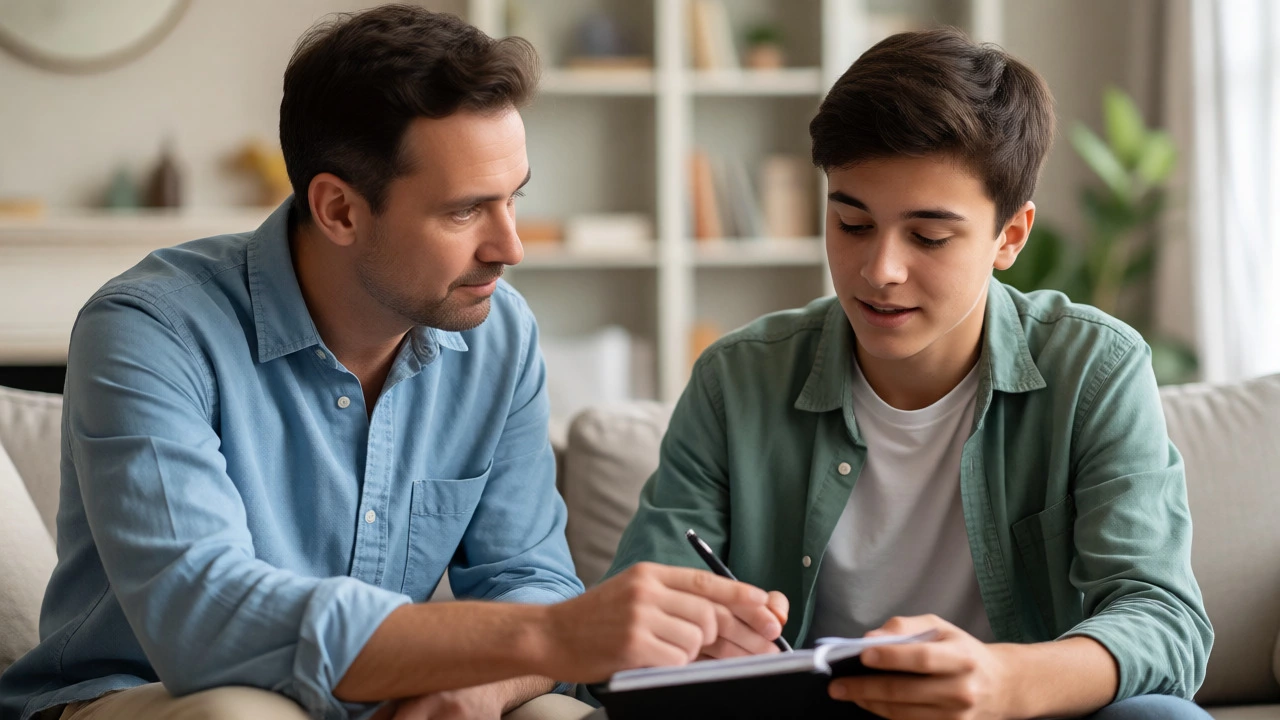 Engaging one-on-one tutoring session with a student